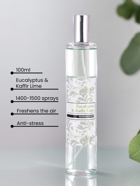 ROSEMOORe Eucalyptus Kaffir Lime Room Spray Air Freshener 100 ml - Image 2