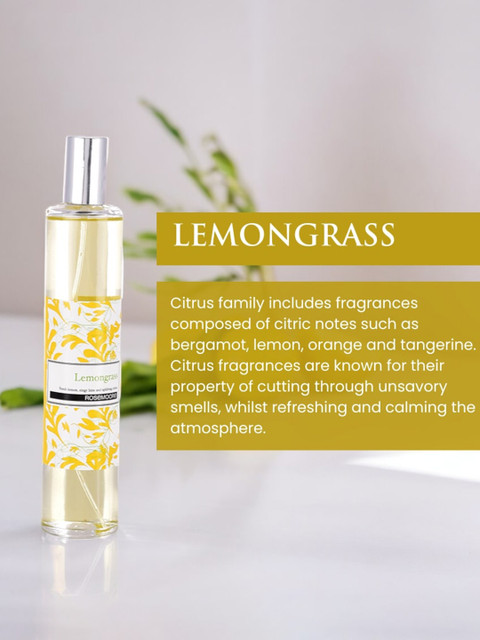 ROSEMOORe Lemongrass Room Spray Air Freshener- 100 ml - Image 4