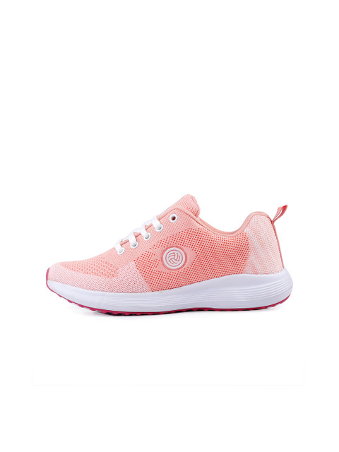 bacca bucci Women Orange Mesh Running Non-Marking Shoes - Image 3