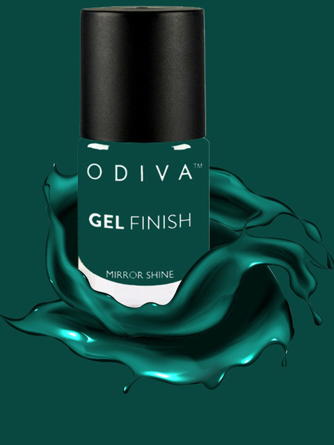ODIVA Gel Finish Mirror Shine Nail Polish - Caribbean Holiday 69
