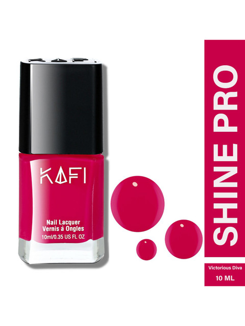 KAFI Shine PRO Long Lasting Nail Lacquer 10ml - Victorious Diva