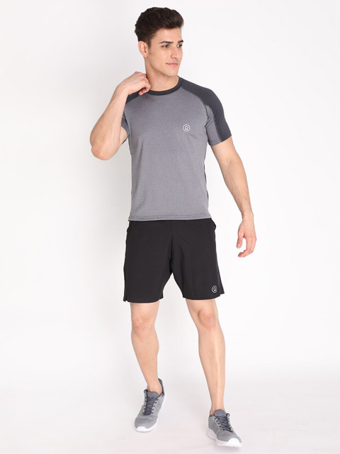 Chkokko Men Grey Training or Gym T-shirt - Image 6