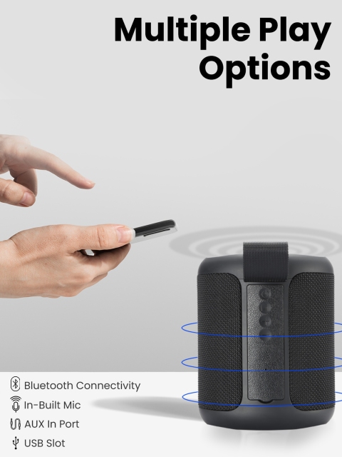 Portronics Black 20W Portable Bluetooth Speaker - Image 6