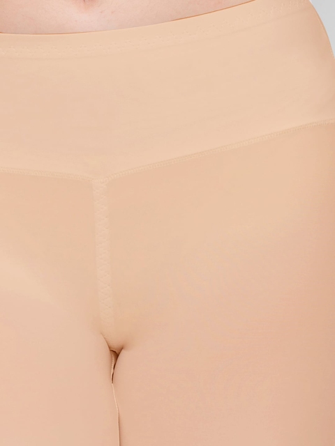 FashionRack Beige Solid Boy Shorts - Image 5