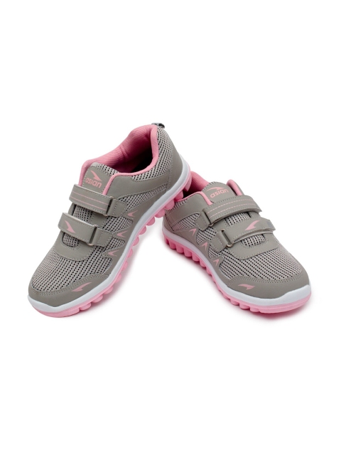 ASIAN Women Grey Mesh Running Shoes - Image 6
