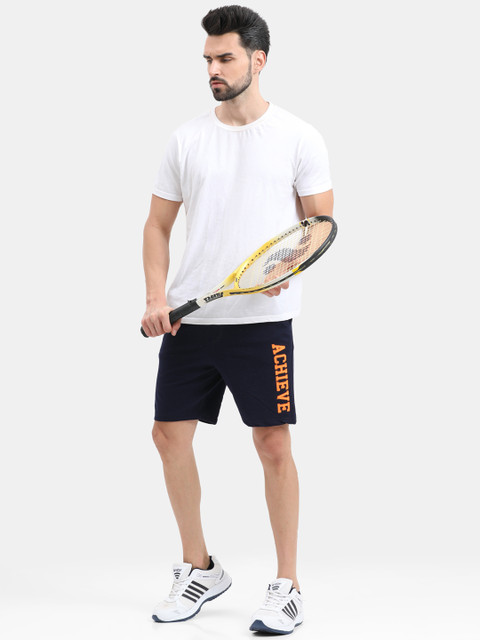 ARDEUR Men Navy Blue Training or Gym Sports Shorts - Image 5