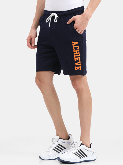 ARDEUR Men Navy Blue Training or Gym Sports Shorts - Image 3
