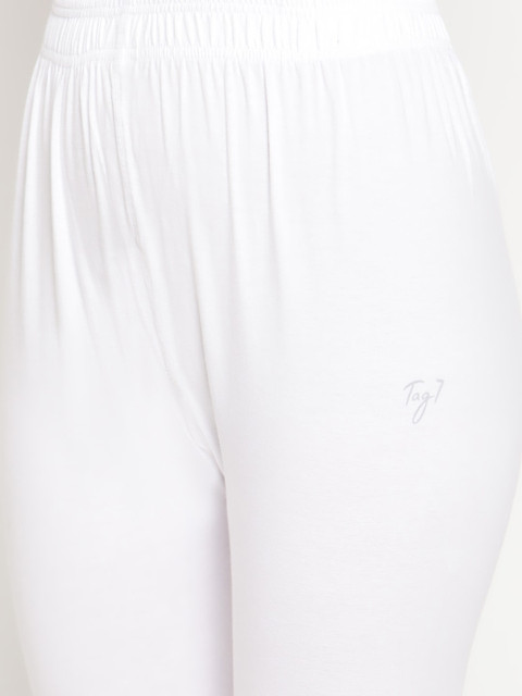 TAG 7 Women Pack Of 2 Solid Ankle-Length Leggings - Image 6