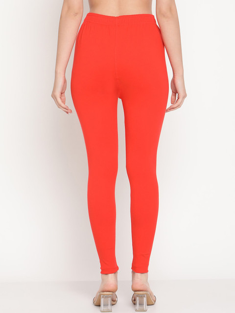 TAG 7 Women Pack Of 2 Solid Ankle-Length Leggings - Image 4