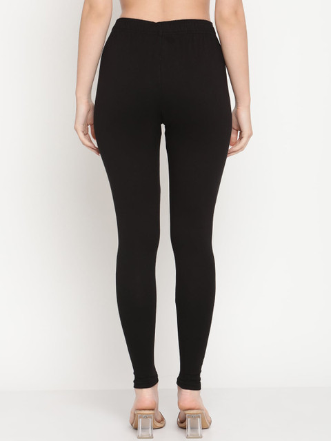 TAG 7 Women Pack Of 2 Solid Ankle-Length Leggings - Image 4