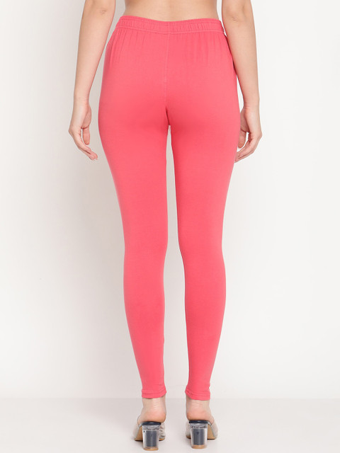 TAG 7 Women Pack Of 2 Solid Ankle-Length Leggings - Image 3