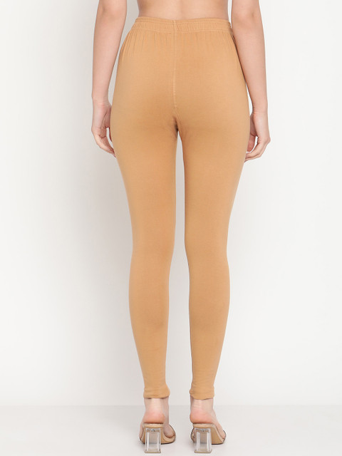 TAG 7 Women Pack Of 2 Solid Comfort-Fit Ankle-Length Leggings - Image 3