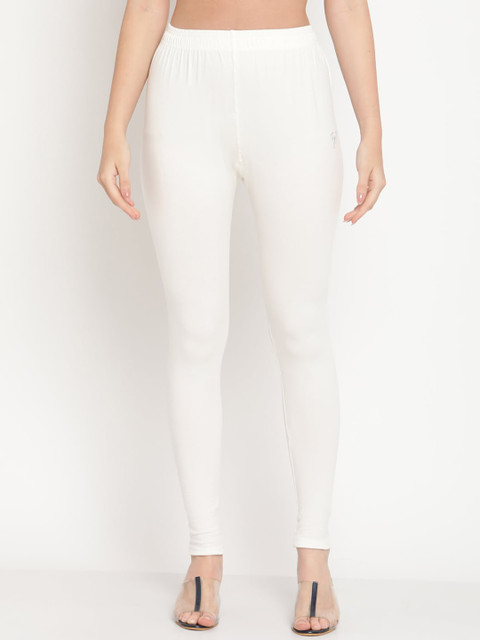 TAG 7 Women Pack of 2 Solid Straight-Fit Ankle Length Leggings - Image 2