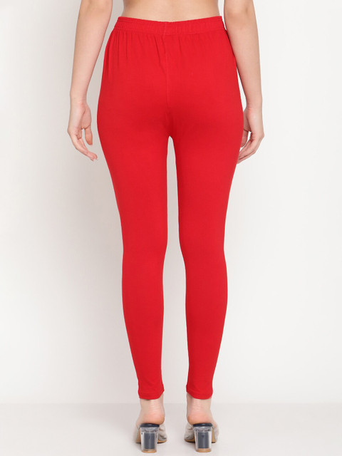 TAG 7 Women Pack Of 2 Solid Ankle-Length Leggings - Image 3