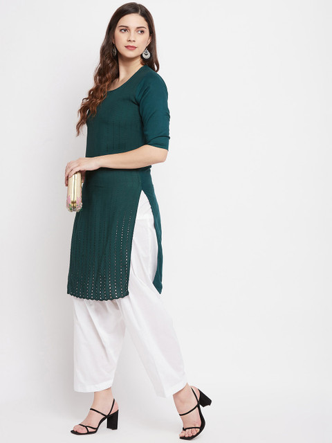 Clora Creation Pack Of 2 Solid Pure Cotton Salwars - Image 4