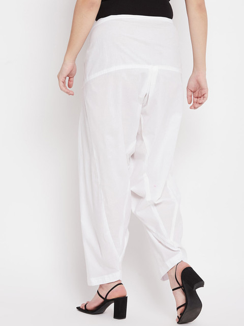 Clora Creation Women Pack Of 2 Solid Pure Cotton Salwars - Image 2