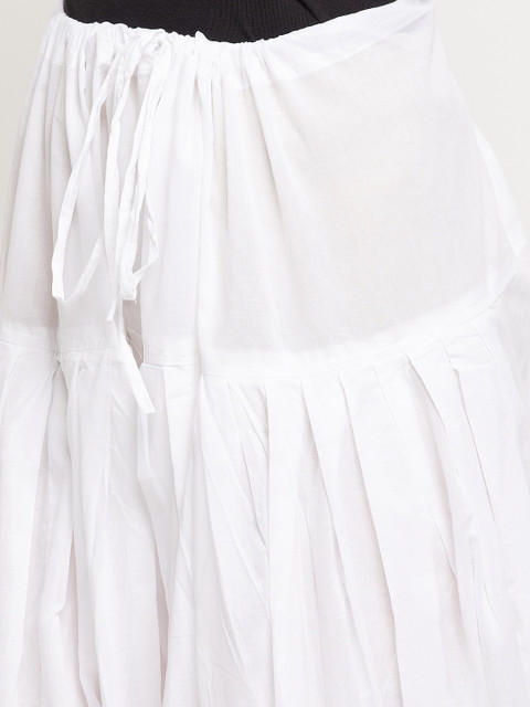 Clora Pack of 2 Black & White Solid Pure Cotton Salwar - Image 6