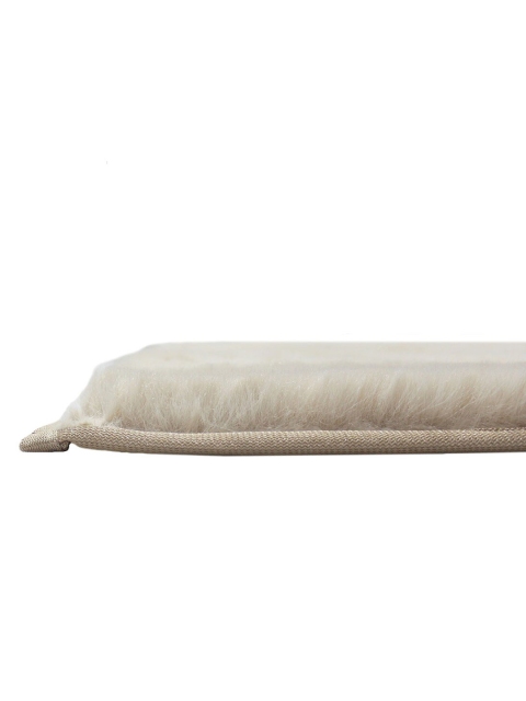 LUXEHOME INTERNATIONAL Beige Solid Anti-Skid Doormat - Image 2