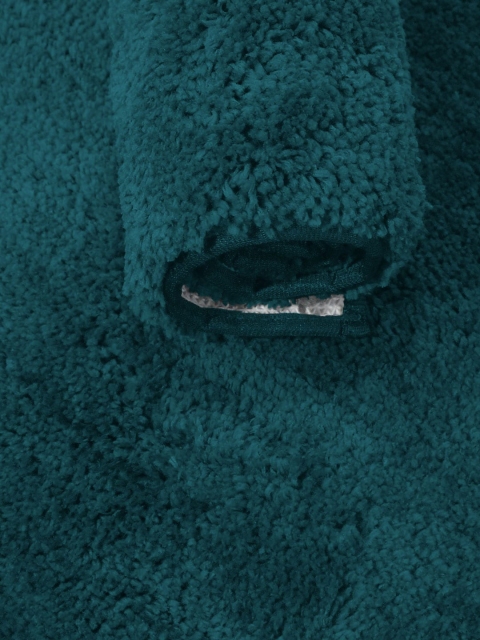LUXEHOME INTERNATIONAL Teal Blue Runner - Image 2