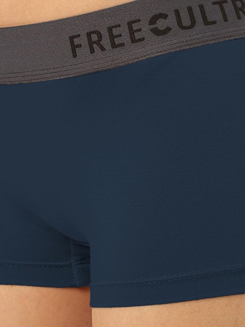 FREECULTR Women Pack Of 2 Antibacterial Micro Modal Boy Shorts - Image 7