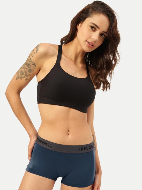 FREECULTR Women Blue Anti Bacterial Boy Shorts - Image 5