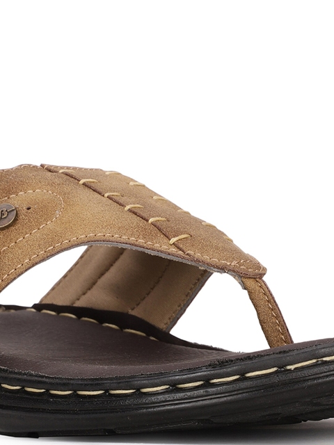 Bata Men Brown Comfort Sandals - Image 5