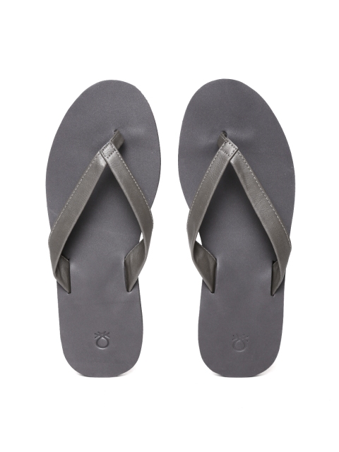 Men Taupe Flip-Flops