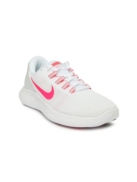 Women White Running Shoes Image