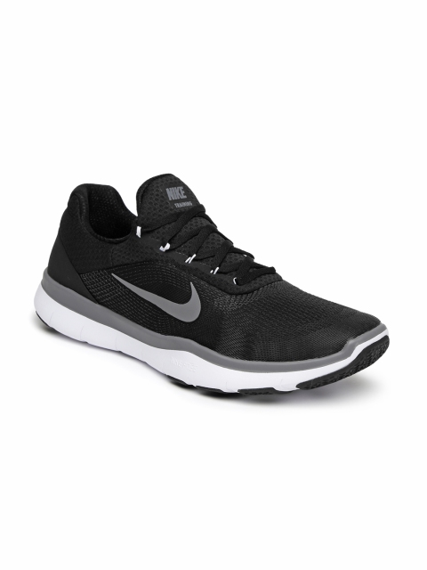 Nike Men Black Training or Gym Shoes Image