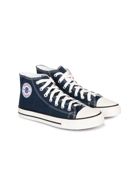 MOZAFIA Women Canvas Lace-up Casual High Top Sneakers