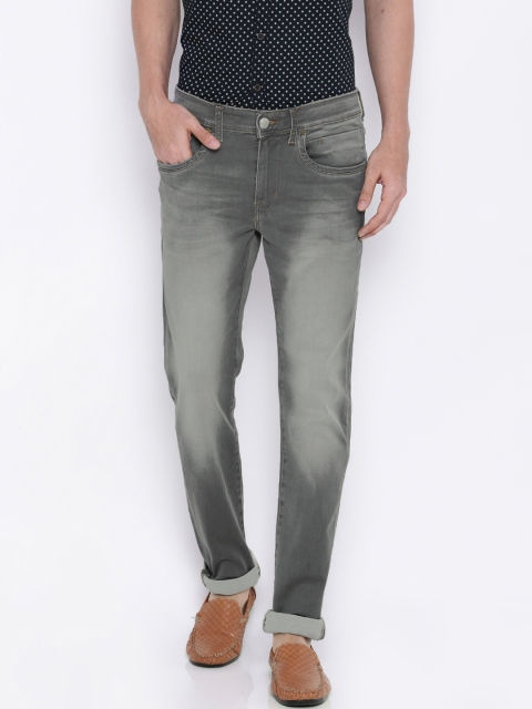 U.S. Polo Assn. Men Grey Regallo Skinny Fit Stretchable Jeans