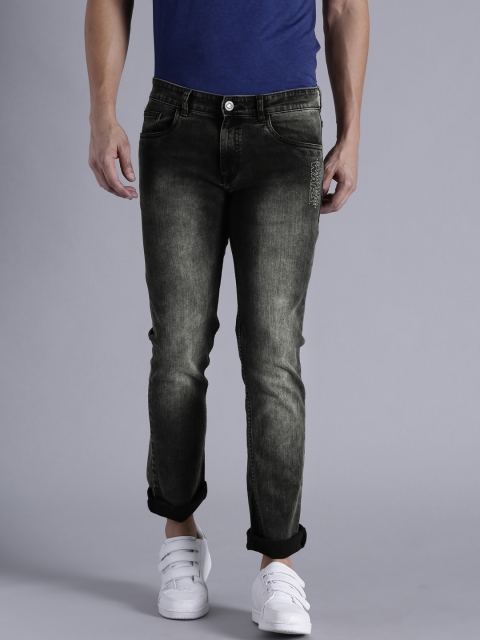 Kook N Keech Marvel Men Black Regular Fit Stretchable Jeans