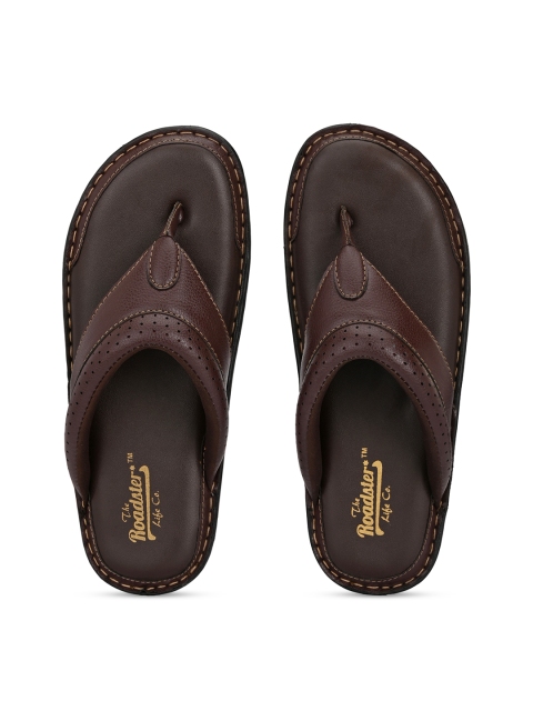 Roadster Men Brown Ethnic Comfort Sandals - Image 9