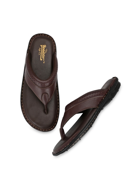 Roadster Men Brown Ethnic Comfort Sandals - Image 2