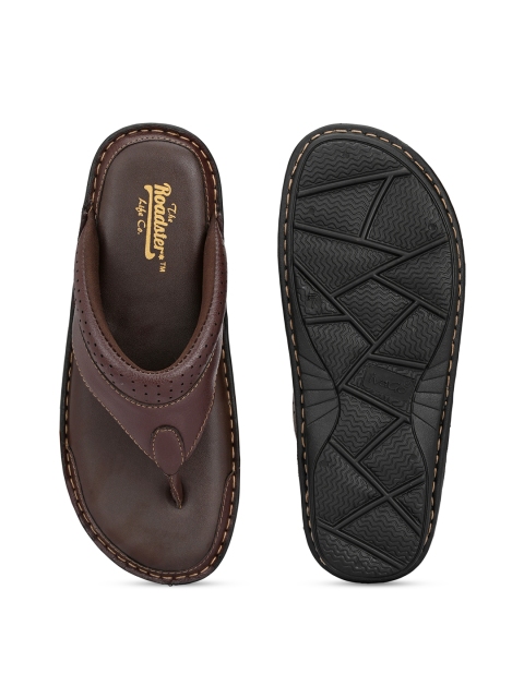 Roadster Men Brown Ethnic Comfort Sandals - Image 7