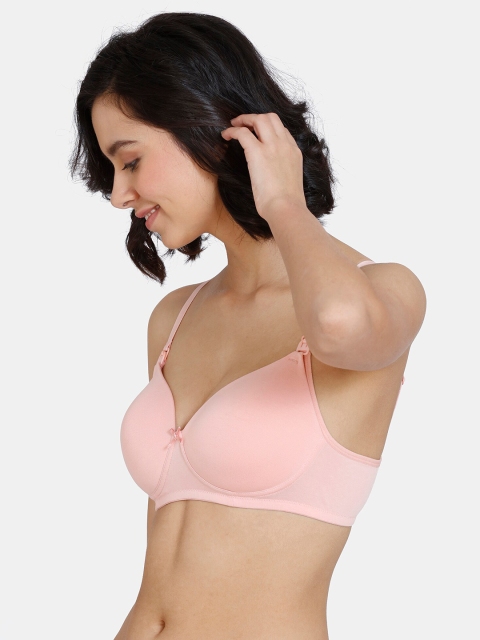 Zivame Pink Non Padded Maternity Bra - Image 2