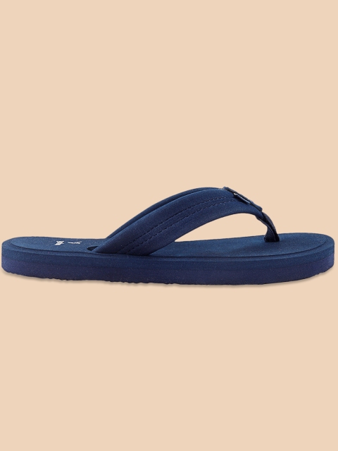 yoho Men Navy Blue Doctor Ortho Comfortable Thong Flip-Flops - Image 2