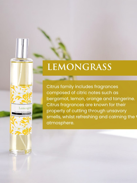 ROSEMOORe Lemon Grass Scent Air Freshener 100 ml - Image 4