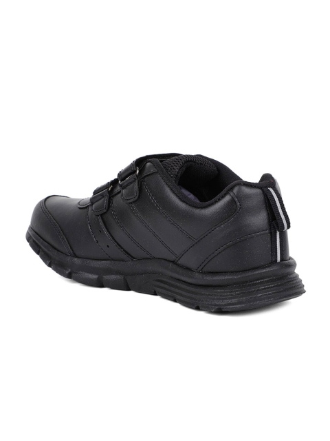 Bata Men Black Velcro Sneakers - Image 2