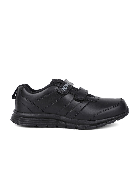 Bata Men Black Velcro Sneakers - Image 3