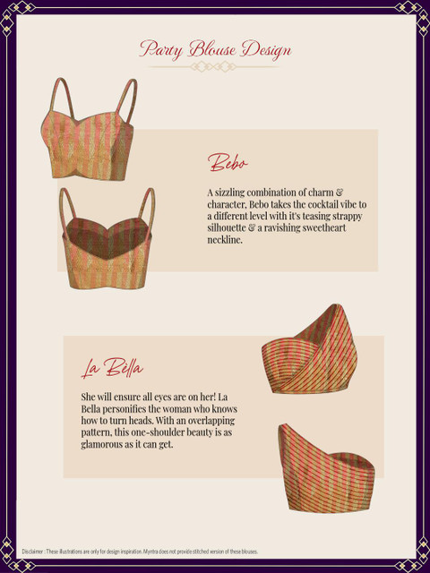 RAJGRANTH Peach-Coloured & Golden Floral Silk Cotton Saree - Image 6