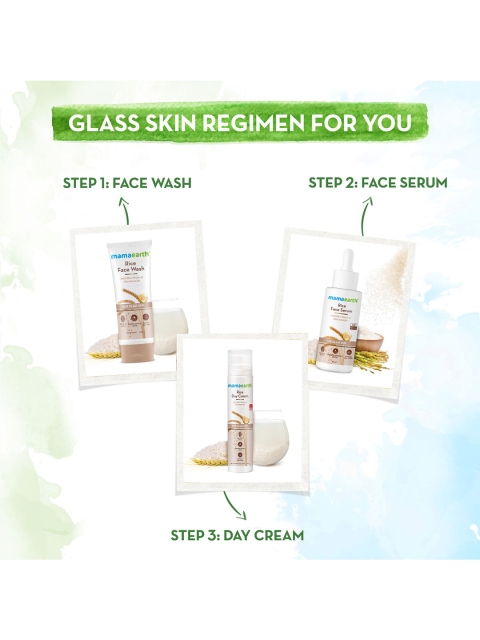 Mamaearth Rice Face Wash with Rice Water & Niacinamide for Glass Skin - 100ml - Image 7