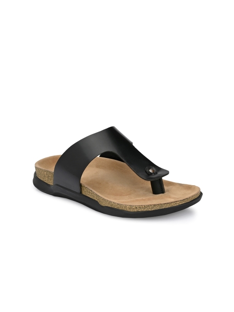 Roadster Men Black Ethnic Comfort Sandals - Image 3