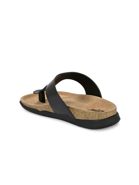 Roadster Men Black Ethnic Comfort Sandals - Image 5