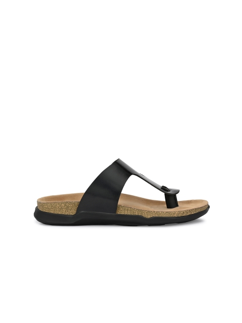 Roadster Men Black Ethnic Comfort Sandals - Image 6