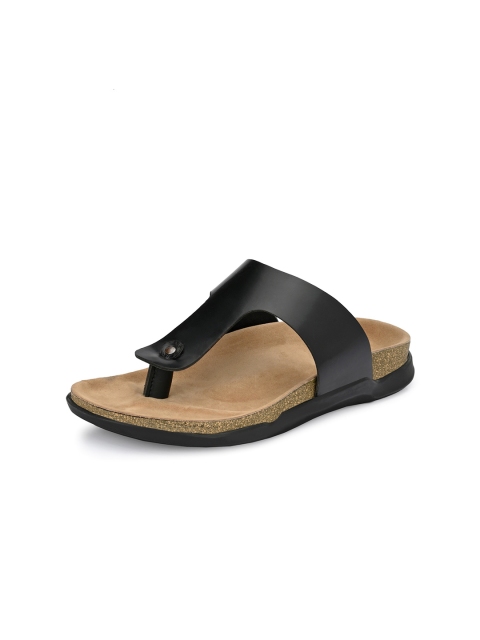 Roadster Men Black Ethnic Comfort Sandals - Image 4