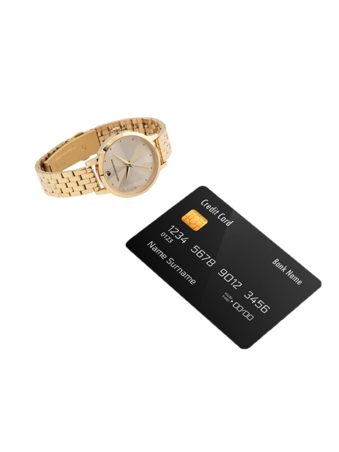 French Connection Women Gold-Toned Analogue Watch FCN00017C - Image 8