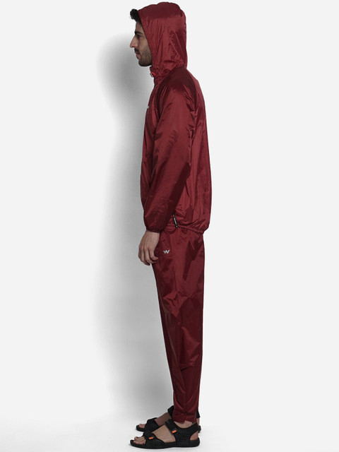 Wildcraft Men Red Rain Jacket - Image 4