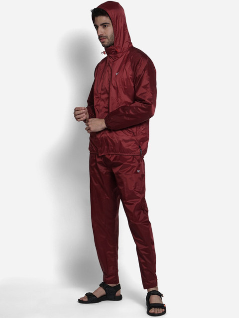 Wildcraft Men Red Rain Jacket - Image 3