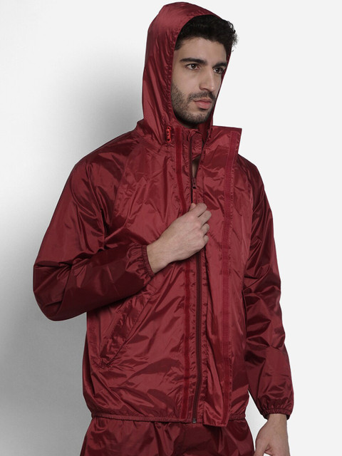 Wildcraft Men Red Rain Jacket - Image 2